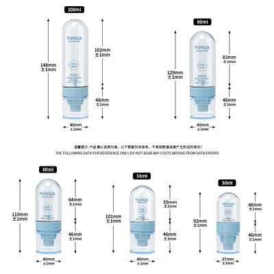 Silk Screen Printing PET Spray Bottle for Plastic Pharmaceutical Products