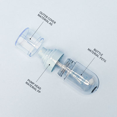 Silk Screen Printing PET Spray Bottle for Plastic Pharmaceutical Products