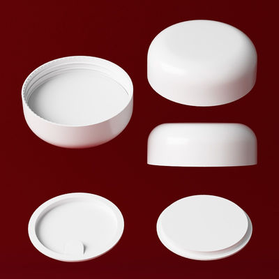 White/Transparent/Custom Glass Cream Jar Perfect for Your Luxury Skincare Line