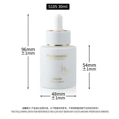 Transparent Glass Serum Dropper Bottles for Custom Skincare Requirements