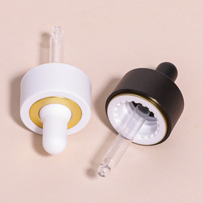 Round Glass Dropper Bottle with Customized Logo According To Customer Requirements