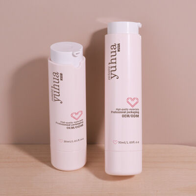 Durable Plastic Lotion Bottle with Airless Pump and Customized Design Ideal for Cosmetic Packaging and Liquid Product Storage