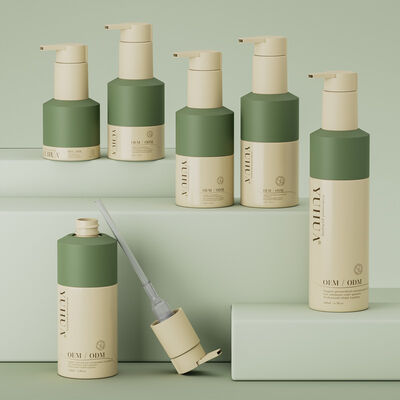Compact and Plastic Spray Bottle perfect for cosmetic lotions creams hair serums and oils with secure screw cap closure
