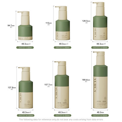 Compact and Plastic Spray Bottle perfect for cosmetic lotions creams hair serums and oils with secure screw cap closure