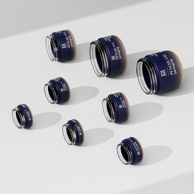 Cream Glass Jars elegant packaging solution for cosmetic products featuring secure screw cap lids ideal for beauty creams and lotions