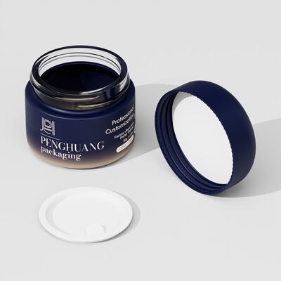 Cream Glass Jars elegant packaging solution for cosmetic products featuring secure screw cap lids ideal for beauty creams and lotions