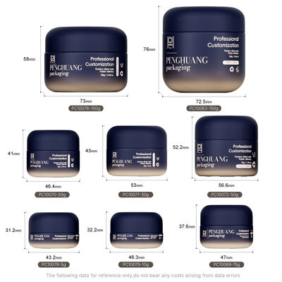 Cream Glass Jars elegant packaging solution for cosmetic products featuring secure screw cap lids ideal for beauty creams and lotions