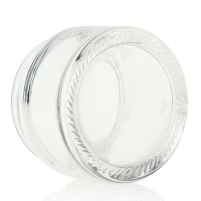 50g Glass Jar Cream Glass Jar With Gold Cap