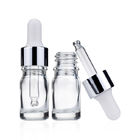 Gold Dropper 5ml Oil Dropper Glass Bottle Transparent For Personal Care