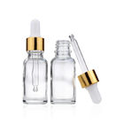 20ml Wholesale Clear Glass Dropper Bottles-Essential Oil Makeup Cosmetic Containers