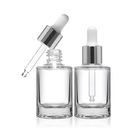 30ml Clear Glass Dropper Bottles Round Dropper Serum Bottle For Essential Oil