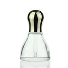 Cosmetics 45ml Packaging Serum Bottle Luxury Unqiue Oval Shape