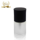 Custom Empty Foundation Bottle 30ml For Makeup Packaging With Black Cap And Pump