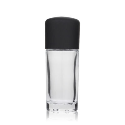 Clear Seal Foundation 30ml Bottle Liquid Foundation Bottle With Rubber Cap Glass Skincare Containers