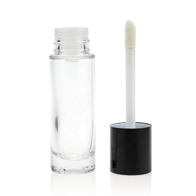 High End 30ml Clear Empty Glass Bottle Pump Cap for Liquid