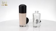 30ml Cosmetic Makeup Glass Lotion Bottle Liquid Foundation Bottle With Pump