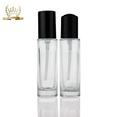 Hot Selling Round Cosmetic Lotion Bottle Glass Foundation Bottle