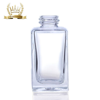 smooth Pump Liquid Foundation Bottles 30ml Clear Square Bottle