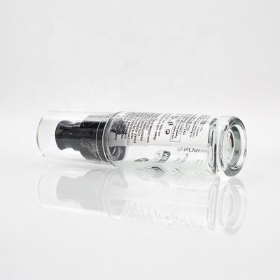 Low Price 30ml Lotion Bottle Glass Liquid Foundation Pump Bottle