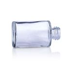 30 Ml Empty Round Frosted Makeup Liquid Foundation Pump Glass Bottle F036