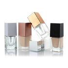 Luxury Cosmetics Packaging 30ml Liquid Foundation Glass Bottle Packaging With Pump