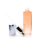 Luxury 120ml Lotion Glass Bottles Cosmetic Packaging With Pump Sprayer