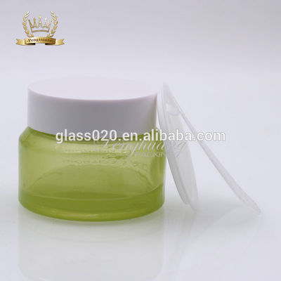 15ml 30ml 50ml Skin Care Packaging Green Eye Cream Jar