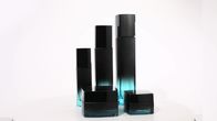 Square 100ml Cosmetic Packaging Set 50g Frosted Black Painting