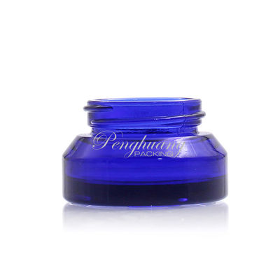 15ml - 200ml Cobalt Blue Glass Bottle 15g 30g 50g Glass Cream Jar