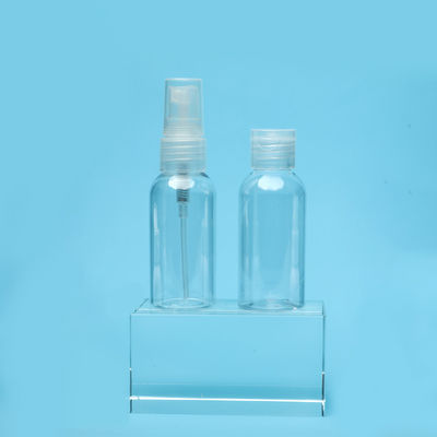 Transparent 50ml Plastic Packaging Bottles Dip Pump with thin nozzle