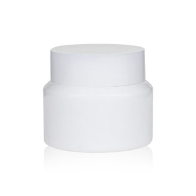 30ml 50ml 100ml Opal Glass Bottle Refillable Ceramic Pump Bottle
