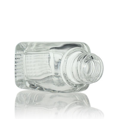 Face Serum Bottle Glass Dropper Cosmetic Eyelash Serum Bottle 30ml Makeup Supplier For Oil S028