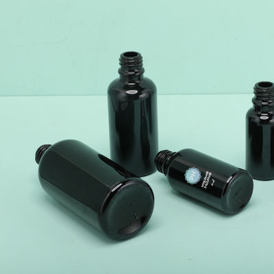 Round 5ml Bamboo Black Essential Oil Dropper Bottle