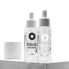 50ml serum glass bottle with white dropper