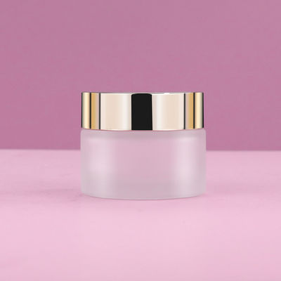 Round 30g 200g Cosmetic Cream Containers Hot Stamping