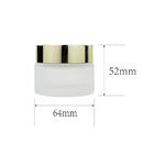 Round 30g 200g Cosmetic Cream Containers Hot Stamping