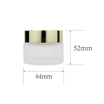 Round 30g 200g Cosmetic Cream Containers Hot Stamping