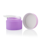 Cosmetic Packaging 15/20/30/50/100g Body Cream Matte Purple Cosmetic Cream Glass Jars