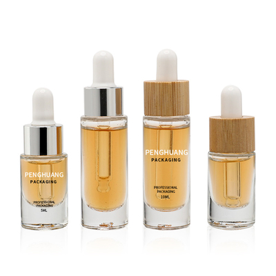 5ml 10ml 15ml 30ml glass serum for skincare packaging glass bottle face care glass oil dropper