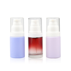 30ml 20ml Custom color skincare packaging  lotion glass bottle pump wholesale