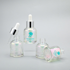 30ml Cosmetic packaging Essential Oil Bottles Round Skin Care Serum Bottles Dropper