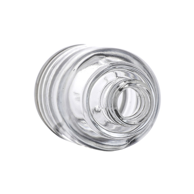 Cosmetic Dropper Round Serum 50ml Glass Bottle Frosted Empty Clear 55ml