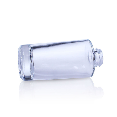 Matte Pump Cap Liquid Foundation Glass Bottle 35ml