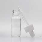 15ml Boston Glass Bottles Clear Round Color Logo Customized For Massage Oil