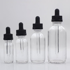 15ml Boston Glass Bottles Clear Round Color Logo Customized For Massage Oil