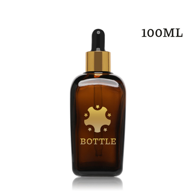 Skin Care Serum Dropper Bottles Amber Essential Oils Cosmetic Glass Bottles