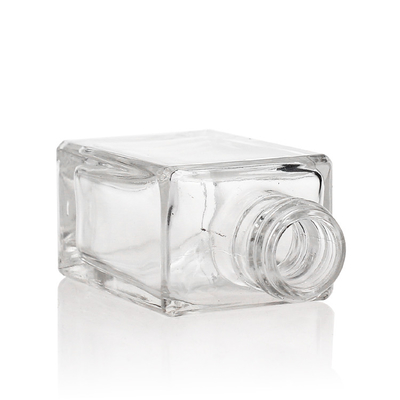 Luxury 30ml Clear Bottle Liquid Foundation Perfume Packing Bottle With Screw Cap