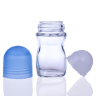 PP Plastic Ball Roll On Glass Bottles 50ML For Essential Oils