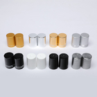 OEM Oil Glass Roll On Bottles Frosted 10ml With Gold Sliver White Black Cover
