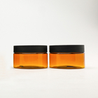 Skincare Plastic Packaging Jar With Screw Lids 100g Cosmetic Cream Jars